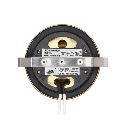 Nobile LED-Möbeleinbauleuchte warmweiß, gold 1850230812