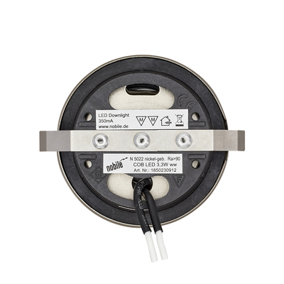 Nobile LED-Möbeleinbauleuchte warmweiß, ni.-geb. 1850230912