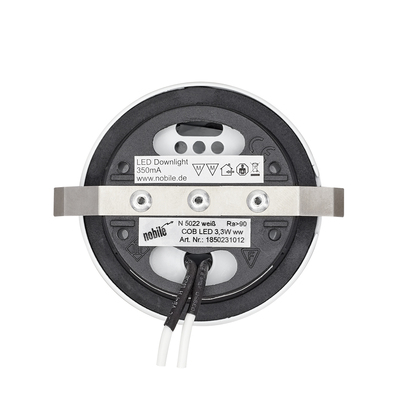 Nobile LED-Möbeleinbauleuchte warmweiß, weiß 1850231012