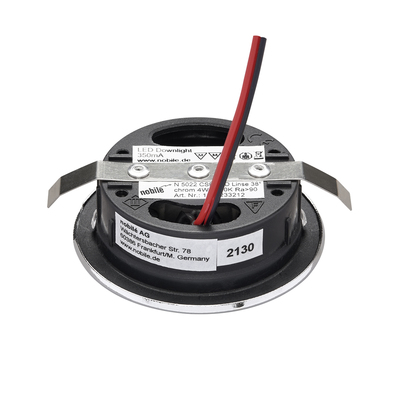 Nobile LED-Möbeleinbauleuchte 3000K, 350mA, chrom 1850233212