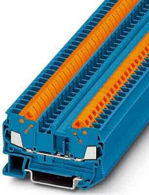 Phoenix Contact Durchgangsklemme, blau H=6,2mm 0,25-1,5qmm QTC 2,5 BU