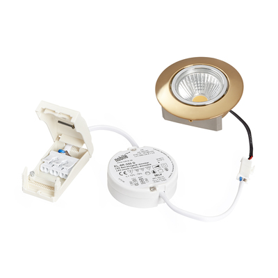 Nobile LED-Downlight 927, gold-chr. 1856885443