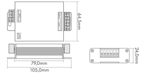 Nobile LED RGB-Booster 12-24V 1820911212
