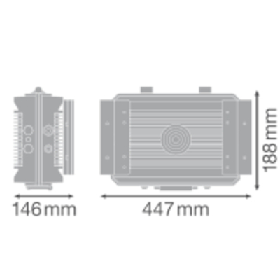 Ledvance Betriebsgerät für FL MAX 600W FLMAXPOW.SUP.600WWAL