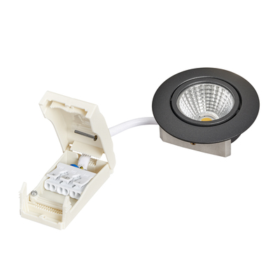 Nobile LED-Downlight 840, schwarz 1867050613