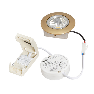 Nobile LED-Downlight 940, gold-chr. 1868005413