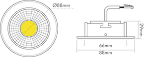 Nobile LED-Downlight 950, nickel-geb. 1868005943