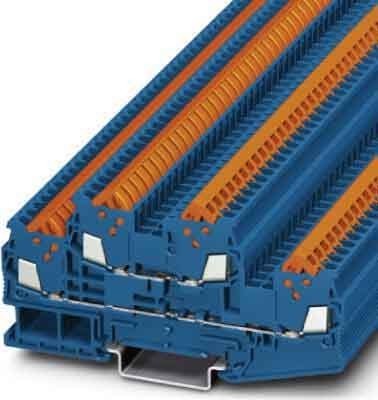 Phoenix Contact Doppelstockklemme, blau H=5,2mm 0,25-1,5qmm QTTCB 1,5 BU