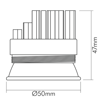 Nobile COB LED-Modul warmweiß 8058001238