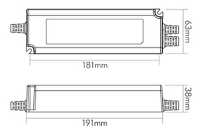 Nobile LED-Betriebsgerät 24V IP67 dim PWM 8970501224