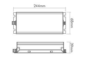 Nobile LED-Betriebsgerät 24V IP67 8970502424