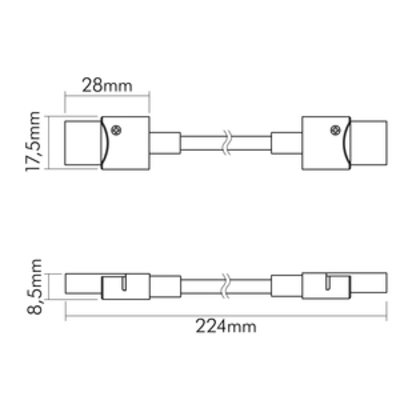 Nobile Verbinder flexibel 5er Set 5011510695