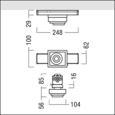 Zumtobel Group Sensor MSENSHCTEC-GPWHIP54