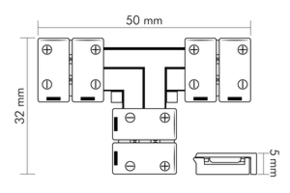 Nobile T-Verbinder 5er Set 5011510855