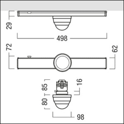 Zumtobel Group Bewegungssensor PST DIMLIT #22171643