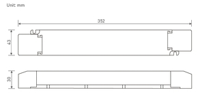 Radium Lampenwerk LED-Betriebsgerät dimmbar, 150W 24V OTDA4078