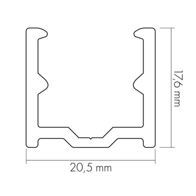 Nobile Profil 1m 5022518190