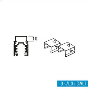 Zumtobel Group Befestigungsstück 3ph S0 581030 (VE2)