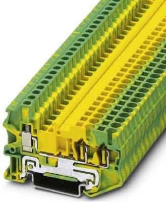 Phoenix Contact Schutzleiterklemme Schraubanschluss STU 2,5-TWIN-PE