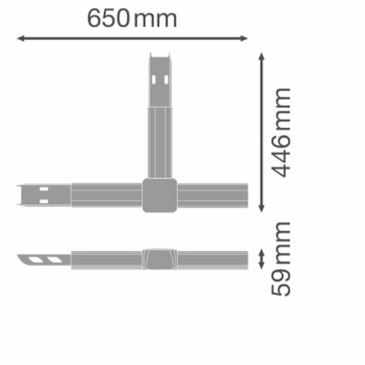 Ledvance T-Verbinder 5-pol. TRS.FL. T02-NODE5PWT