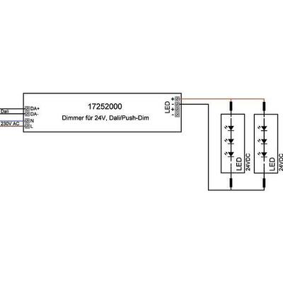 Brumberg Leuchten LED-Netzteil 24 V DALI2 / Push, DT6 17252000