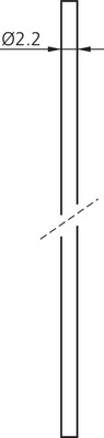 Di-soric Kunststoff-Lichtleiter Meterware WRBK-1