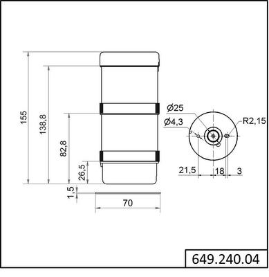 Werma Signalsäule KS71 BWM 115VAC GN/RD 64924003 Werma Signalsäule KS71 BWM 115VAC GN/RD 64924003