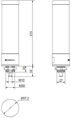 Werma RST56 Einbau 24V BU/GN/YE/RD/Summer 68648315