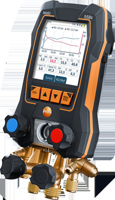 Testo VakuumSet mit Stromzange testo 558s 0564 5584