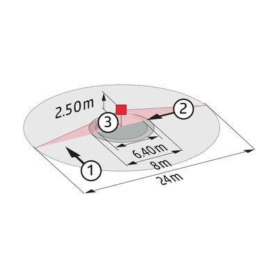 BEG Brück Electronic Abdeckring schwarz 93738