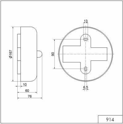 Werma Läutewerk Dauerton 230VAC GY 91405368