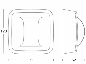 Steinel HF Präsenzmelder Aufputz, IP54 Hallway COM1 #086329