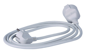 Pollmann Verlängerung weiß 10/16A,250V,2m 3500120