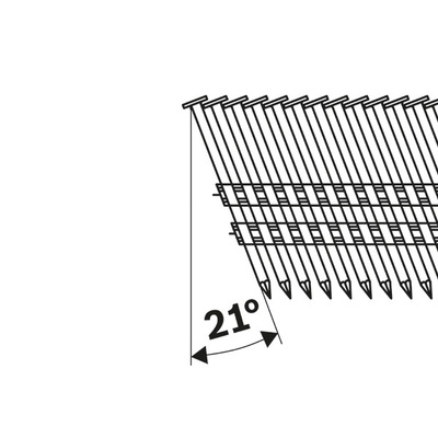 Bosch Power Tools Streifennagel N21RK 65RHG 2,8mm 2608200039(VE4000)