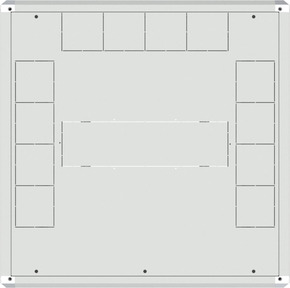 Enoc 19" Standschrank 800x800x42HE Baserack-8/8, 42HE