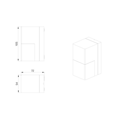 BEG Brück Electronic Bewegungsmelder anthrazit Aleum Glow AD ant