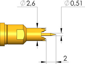 Ingun Hochfrequenzstift HFS-810201051A5306P