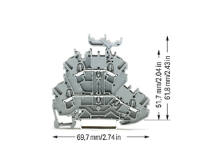 WAGO GmbH & Co. KG Doppelstockklemme 2002-2231