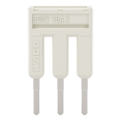 WAGO GmbH & Co. KG Kammbrücker 3-fach Nennstrom 18A 2001-403