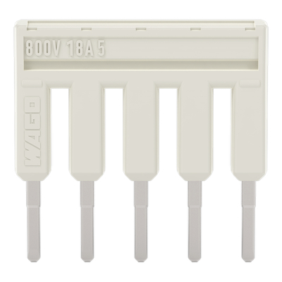 WAGO GmbH & Co. KG Kammbrücker 5-fach Nennstrom 18A 2001-405