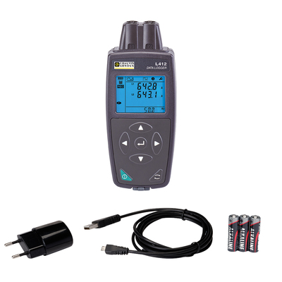 Chauvin Arnoux L412 Stromdatenlogger 2 Kanäle P01157181