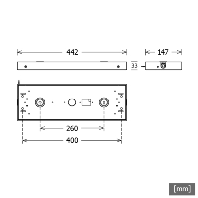LTS Licht&Leuchten Netzteil 48V 2x150W, schwarz NEO-Z CONV 2X150 sw
