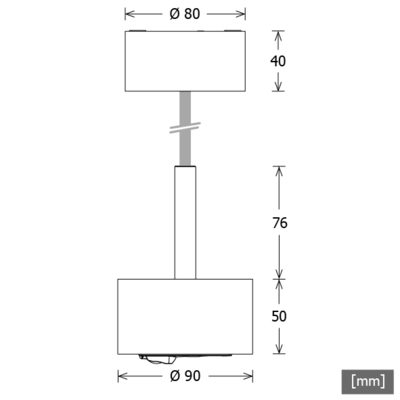 LTS Licht&Leuchten Sensor Pendel weiß ZB-OR-PSENSOR/3000ws