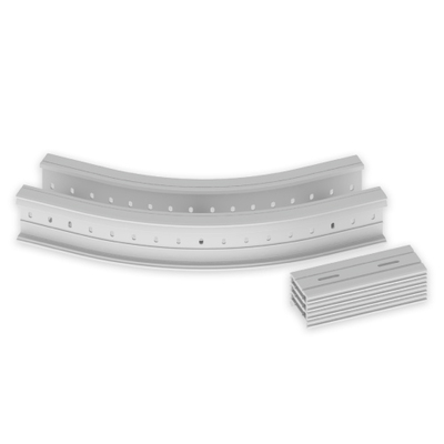 Unex Flachbogen 45 Grad 135x200 R600 67237-44