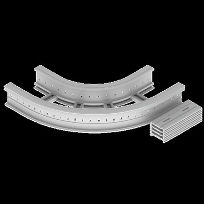 Unex Flachbogen 45 Grad 135x300 R300 67326-44