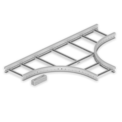 Unex T-Abzweiger 85x400 R600 67419-44