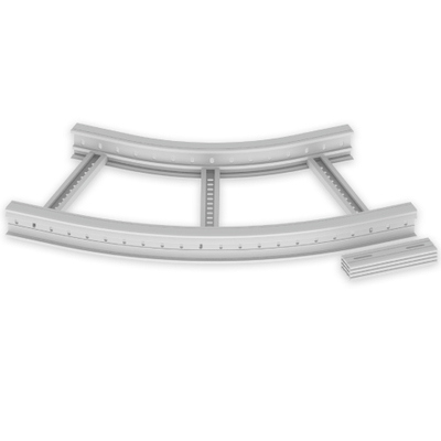 Unex Flachbogen 45 Grad 85x500 R600 67517-44