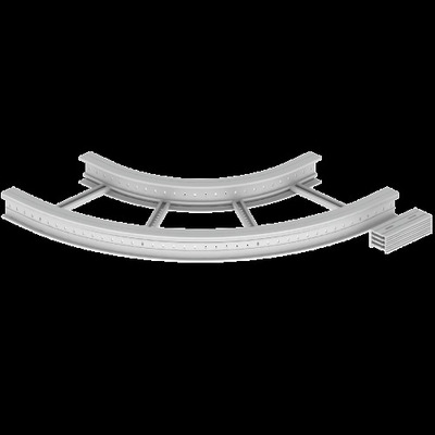 Unex Flachbogen 45 Grad 135x600 R600 67627-44