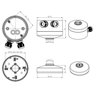 BEG Brück Electronic Pendelmontageset 93179
