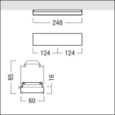 Thorn CONTUS-Modul schwarz BC CONT BK